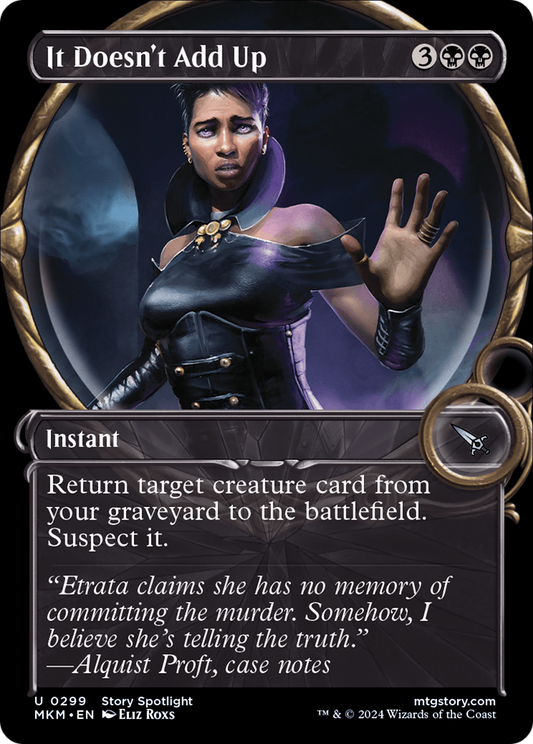 It Doesn't Add Up (Showcase) [Murders at Karlov Manor] [Foil]