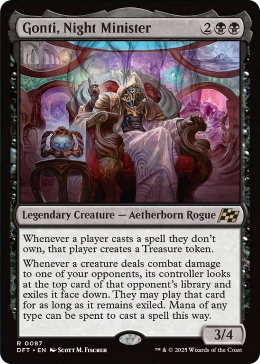Gonti, Night Minister [Aetherdrift] [Foil]