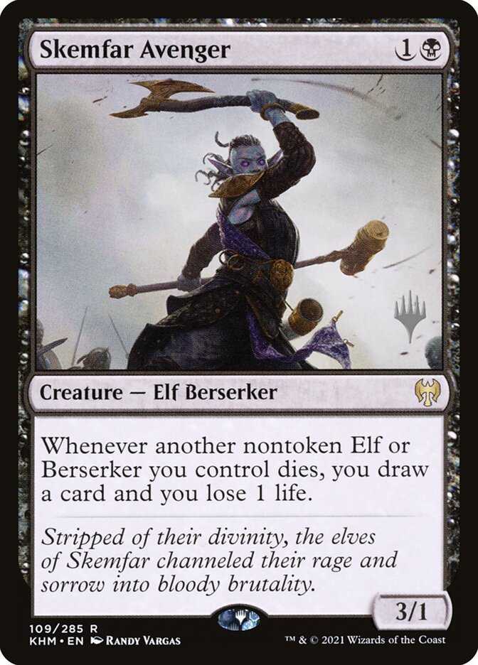 Skemfar Avenger (Promo Pack) [Kaldheim Promos] [Foil]