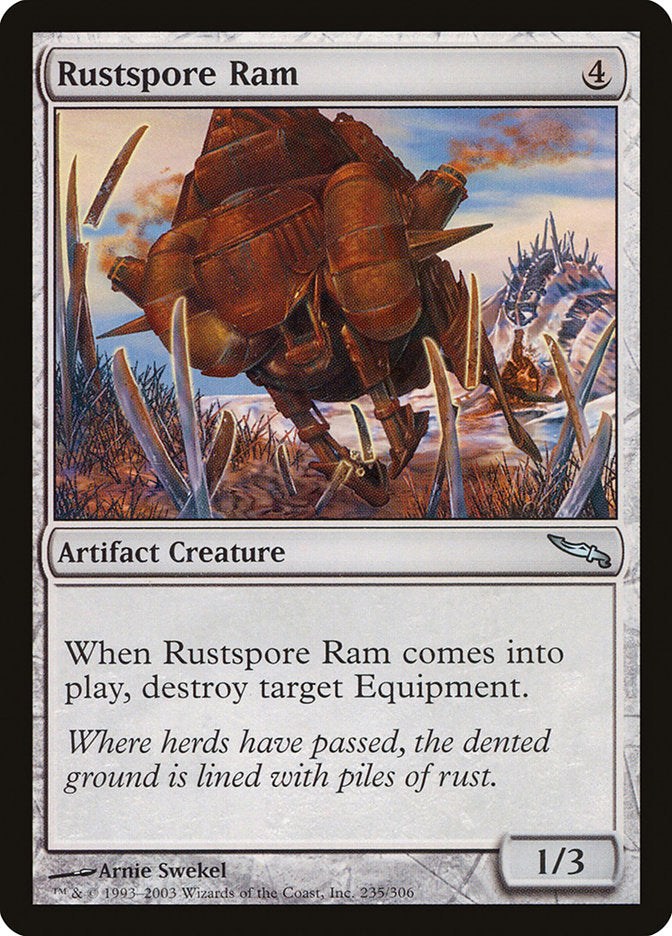 Rustspore Ram [Mirrodin] [Foil]