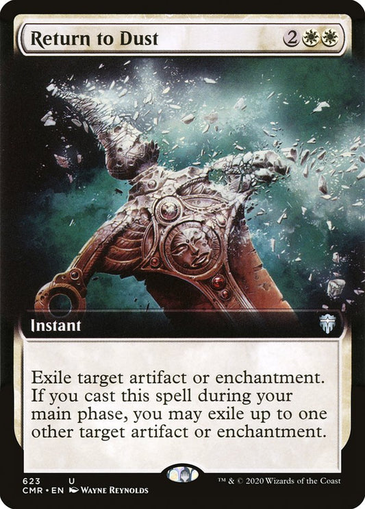 Return to Dust (Extended Art) [Commander Legends] [Foil]