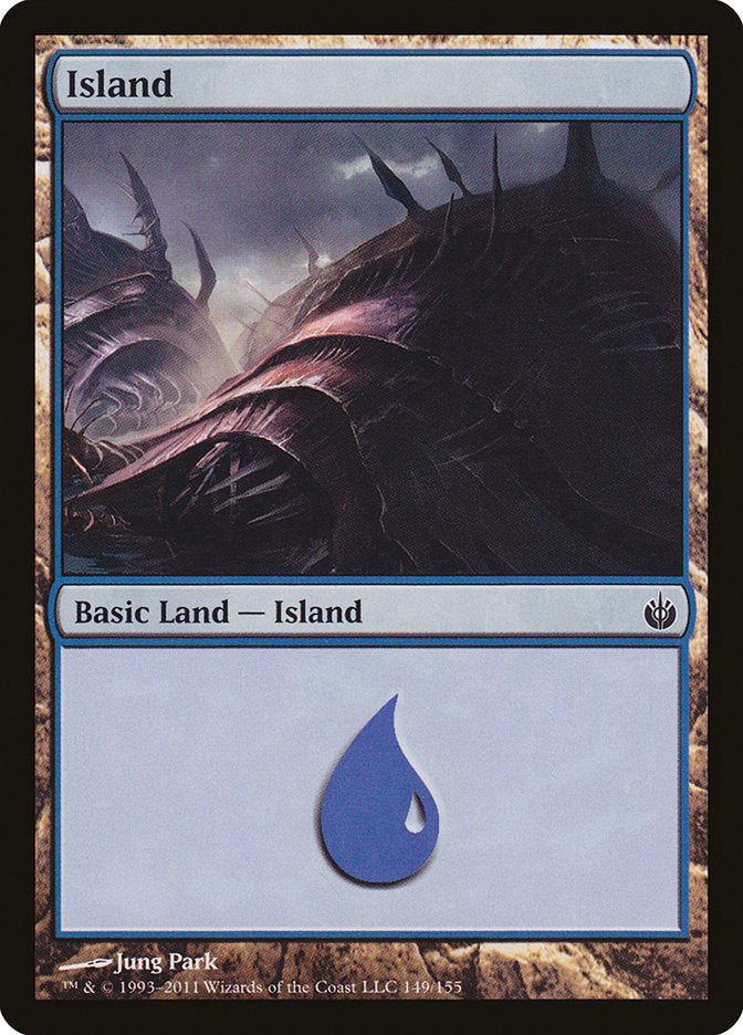 Island (149) [Mirrodin Besieged] [Foil]
