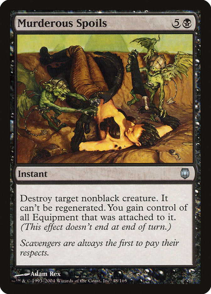 Murderous Spoils [Darksteel] [Foil]