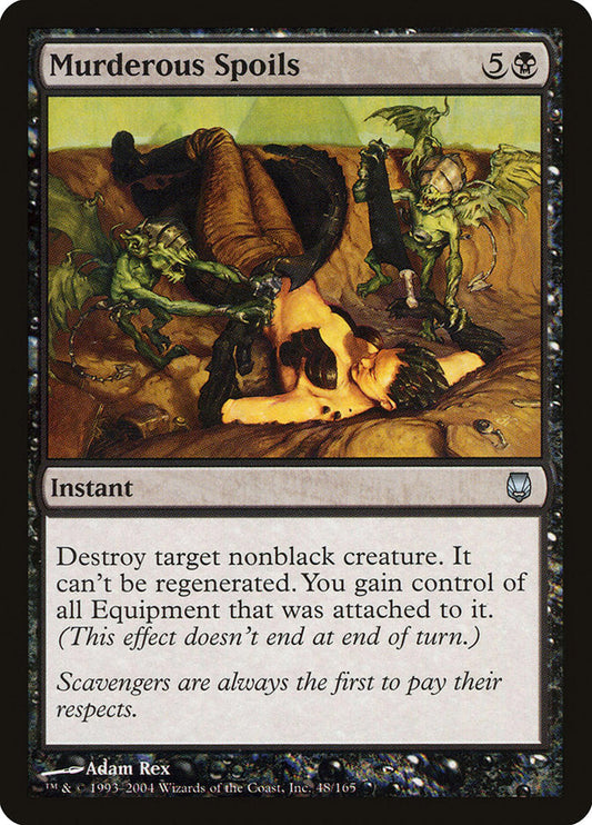 Murderous Spoils [Darksteel] [Foil]