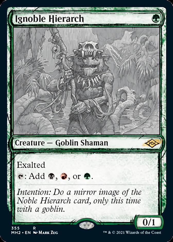 Ignoble Hierarch (Sketch) [Modern Horizons 2] [Foil]