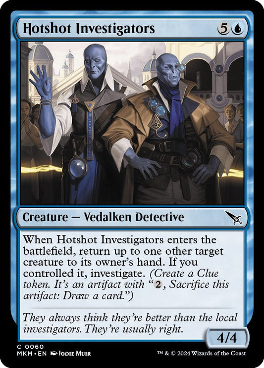 Hotshot Investigators [Murders at Karlov Manor] [Foil]