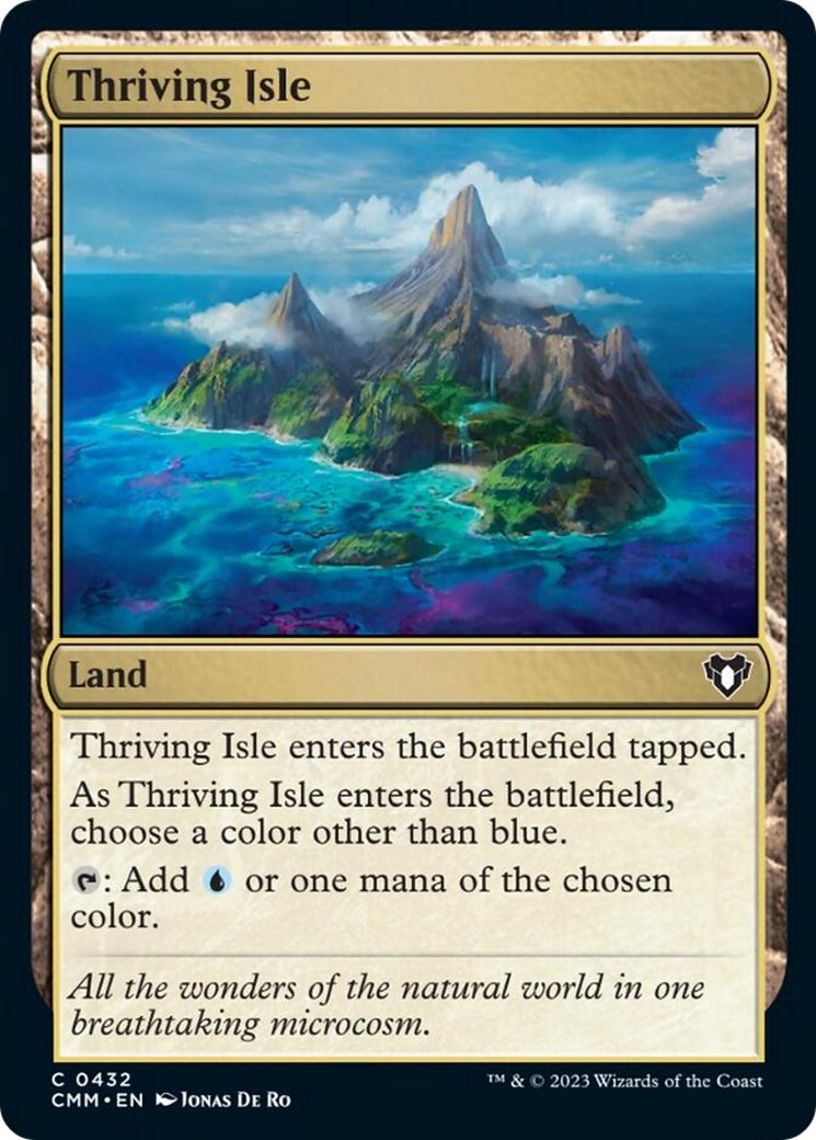 Thriving Isle [Commander Masters] [Foil]