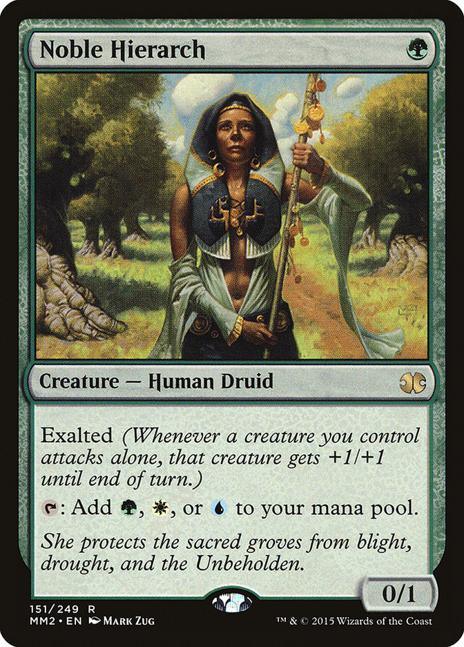 Noble Hierarch [Modern Masters 2015] [Foil]