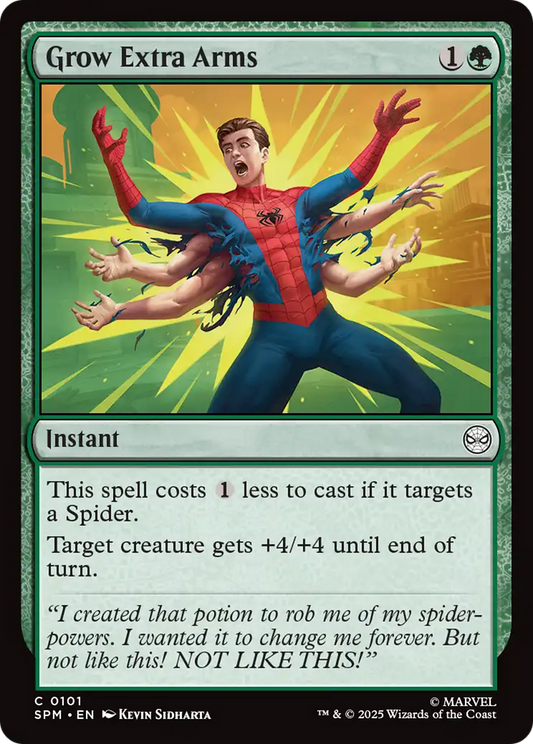 Grow Extra Arms [Marvel's Spider-Man] [Foil]