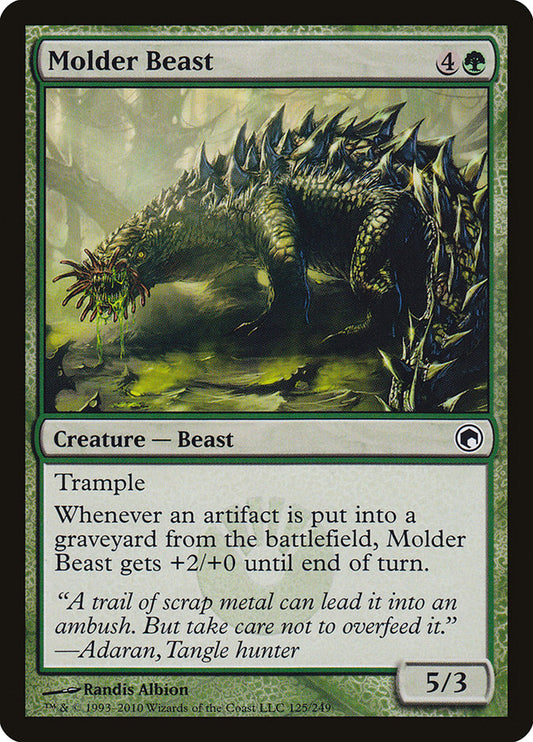 Molder Beast [Scars of Mirrodin] [Foil]