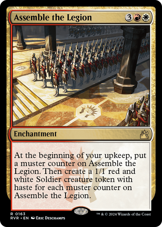 Assemble the Legion [Ravnica Remastered] [Foil]