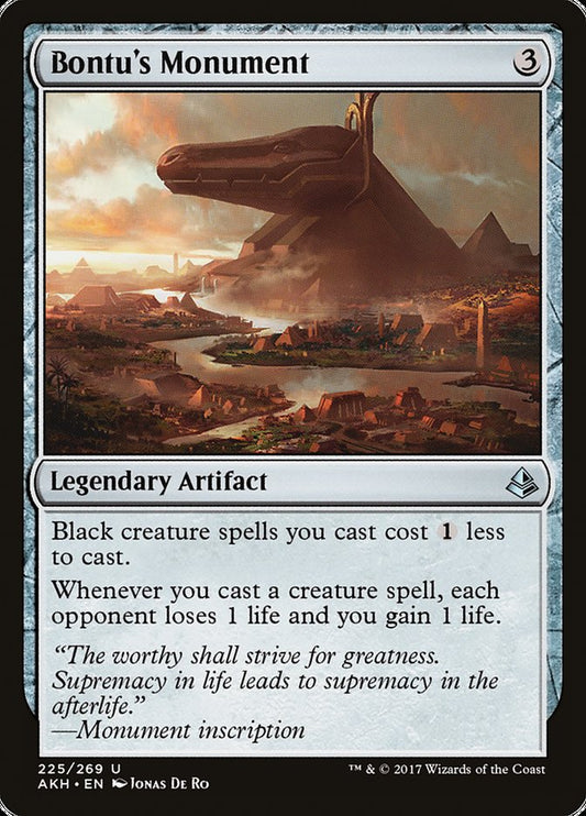 Bontu's Monument [Amonkhet] [Foil]