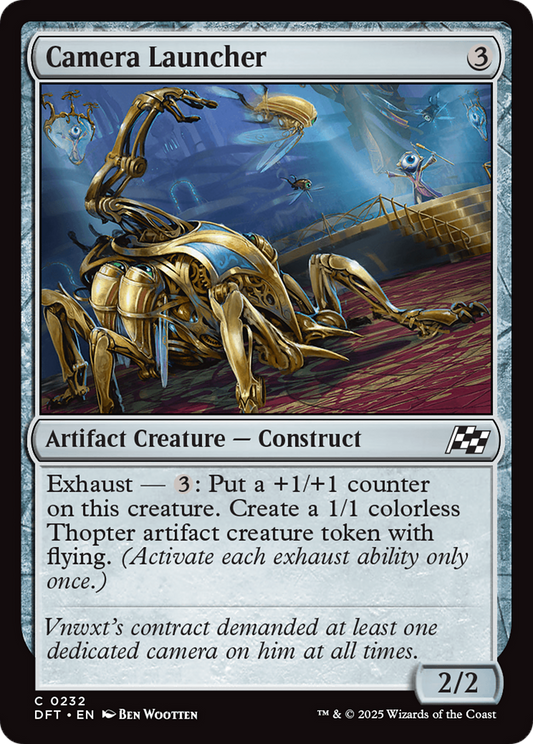 Camera Launcher [Aetherdrift] [Foil]