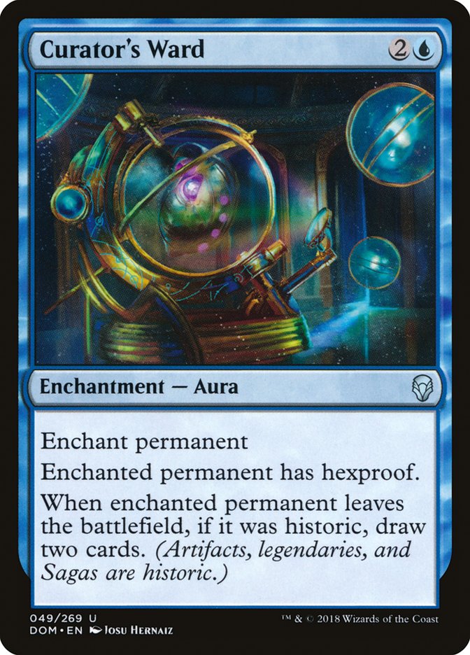 Curator's Ward [Dominaria] [Foil]