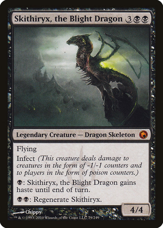 Skithiryx, the Blight Dragon [Scars of Mirrodin] [Foil]
