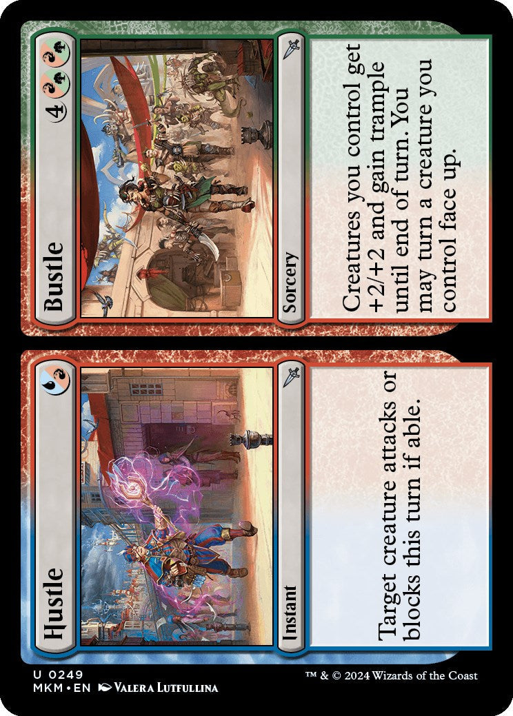 Hustle // Bustle [Murders at Karlov Manor] [Foil]