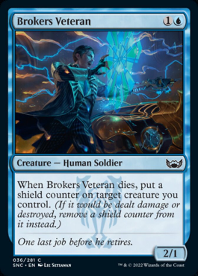 Brokers Veteran [Streets of New Capenna] [Foil]