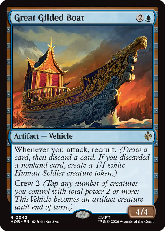 Great Gilded Boat [The Hobbit]
