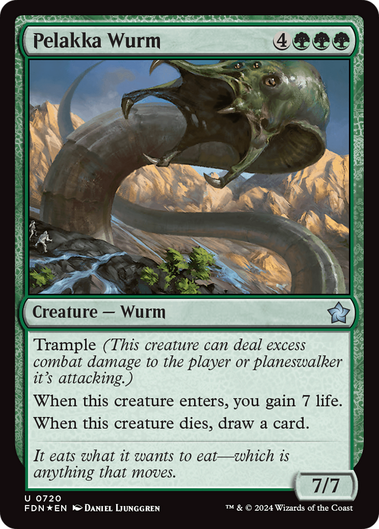 Pelakka Wurm [Foundations] [Foil]