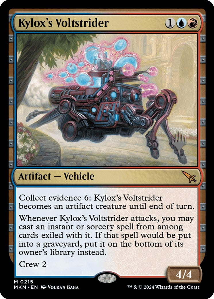 Kylox's Voltstrider (Promo Pack) [Murders at Karlov Manor Promos] [Foil]