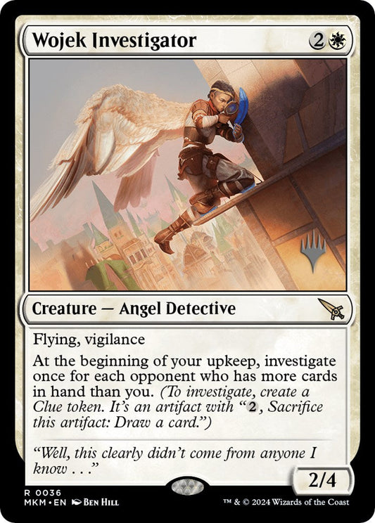Wojek Investigator (Promo Pack) [Murders at Karlov Manor Promos] [Foil]