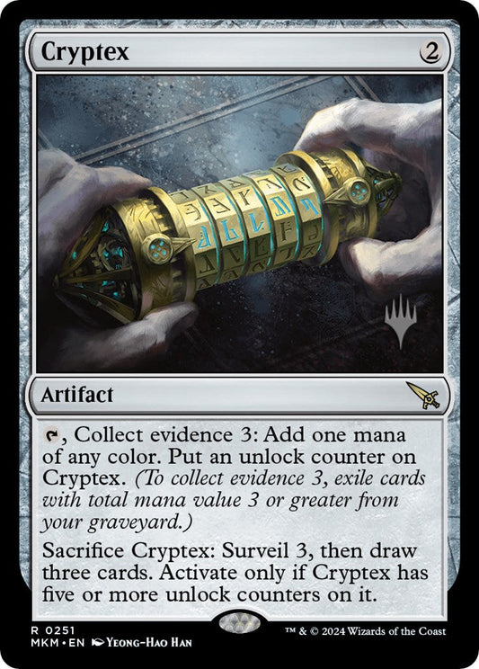 Cryptex (Promo Pack) [Murders at Karlov Manor Promos] [Foil]