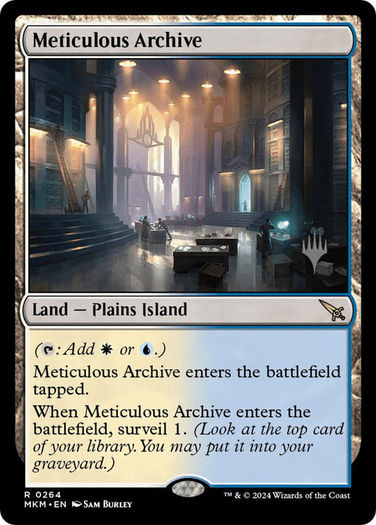 Meticulous Archive (Promo Pack) [Murders at Karlov Manor Promos] [Foil]