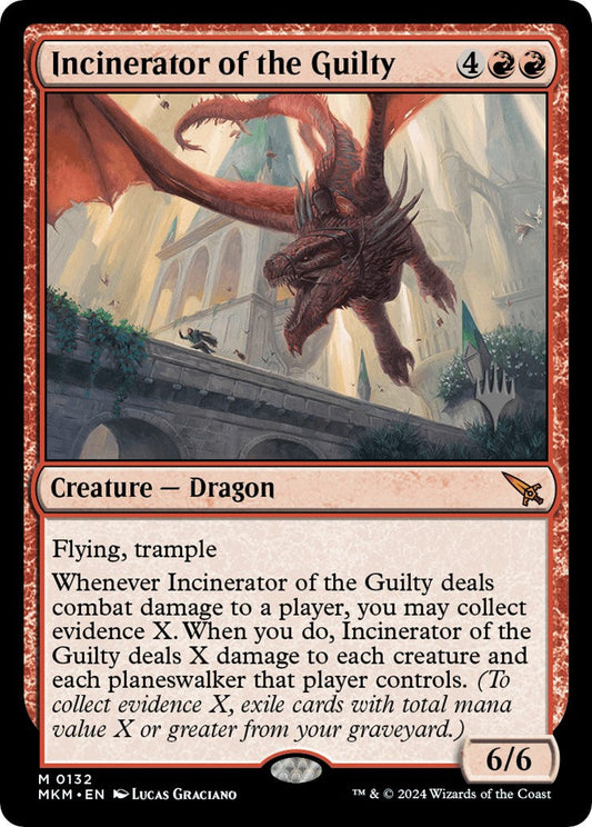 Incinerator of the Guilty (Promo Pack) [Murders at Karlov Manor Promos] [Foil]