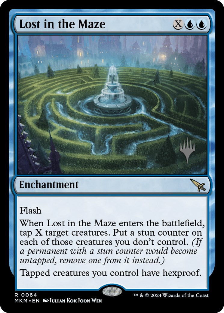 Lost in the Maze (Promo Pack) [Murders at Karlov Manor Promos] [Foil]