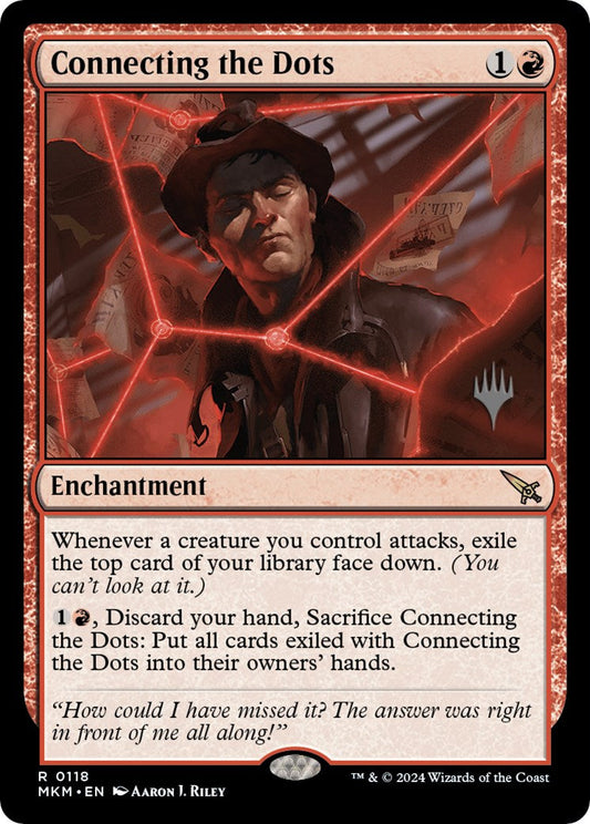 Connecting the Dots (Promo Pack) [Murders at Karlov Manor Promos] [Foil]