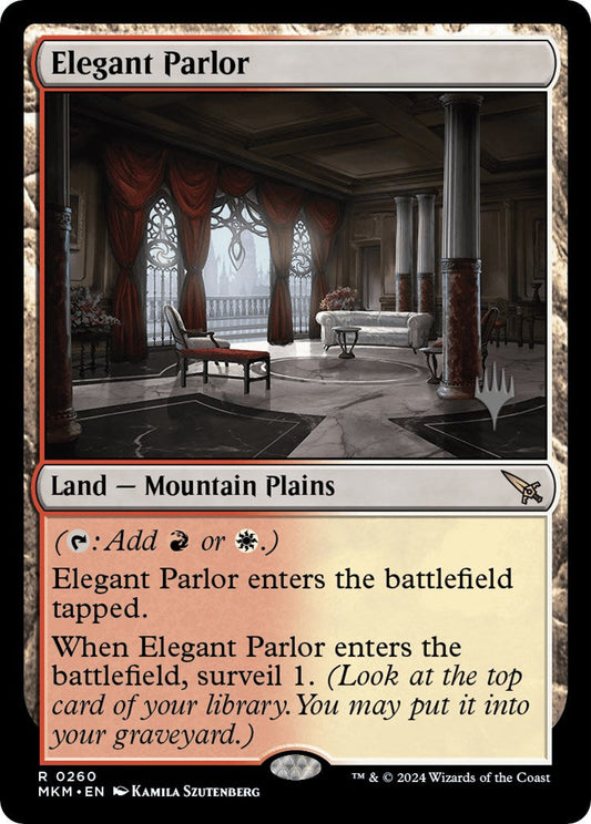 Elegant Parlor (Promo Pack) [Murders at Karlov Manor Promos] [Foil]