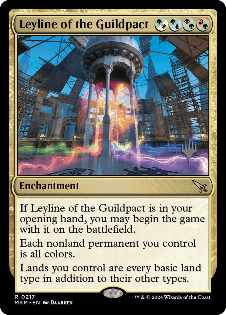 Leyline of the Guildpact (Promo Pack) [Murders at Karlov Manor Promos] [Foil]