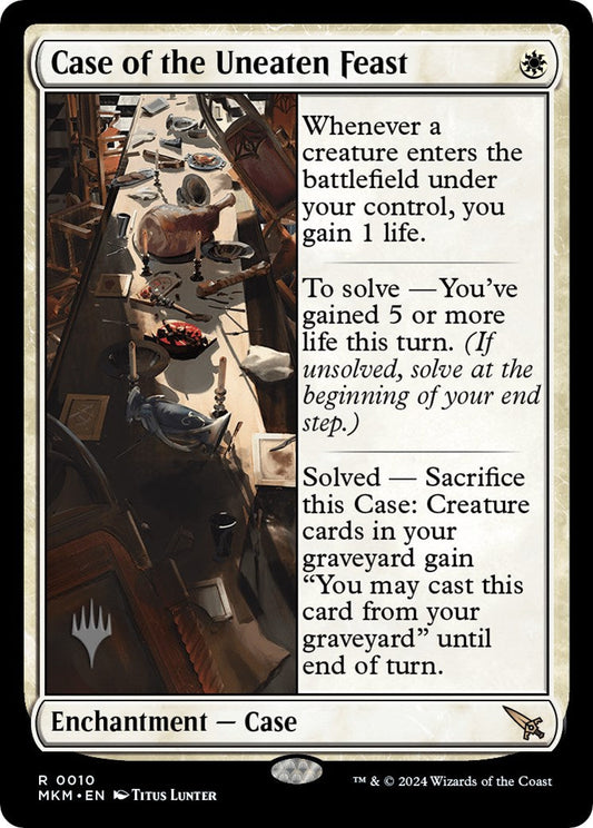Case of the Uneaten Feast (Promo Pack) [Murders at Karlov Manor Promos] [Foil]