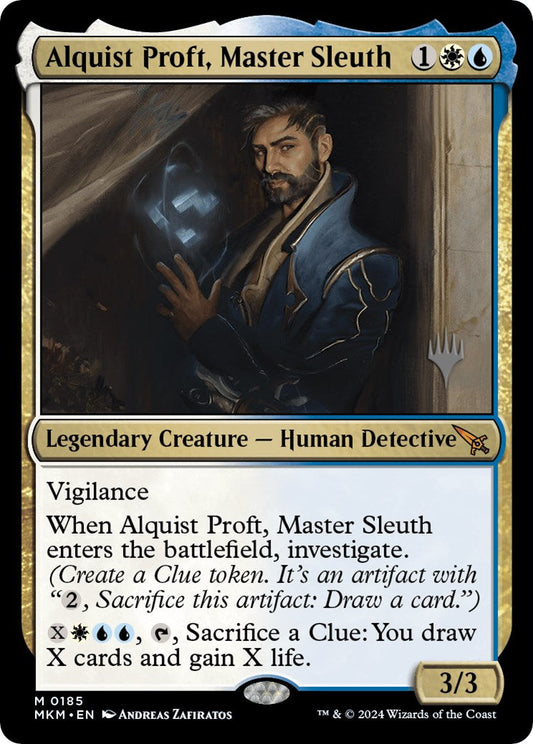 Alquist Proft, Master Sleuth (Promo Pack) [Murders at Karlov Manor Promos] [Foil]