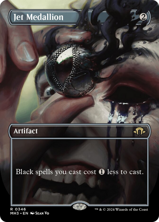 Jet Medallion (Borderless) [Modern Horizons 3] [Foil]