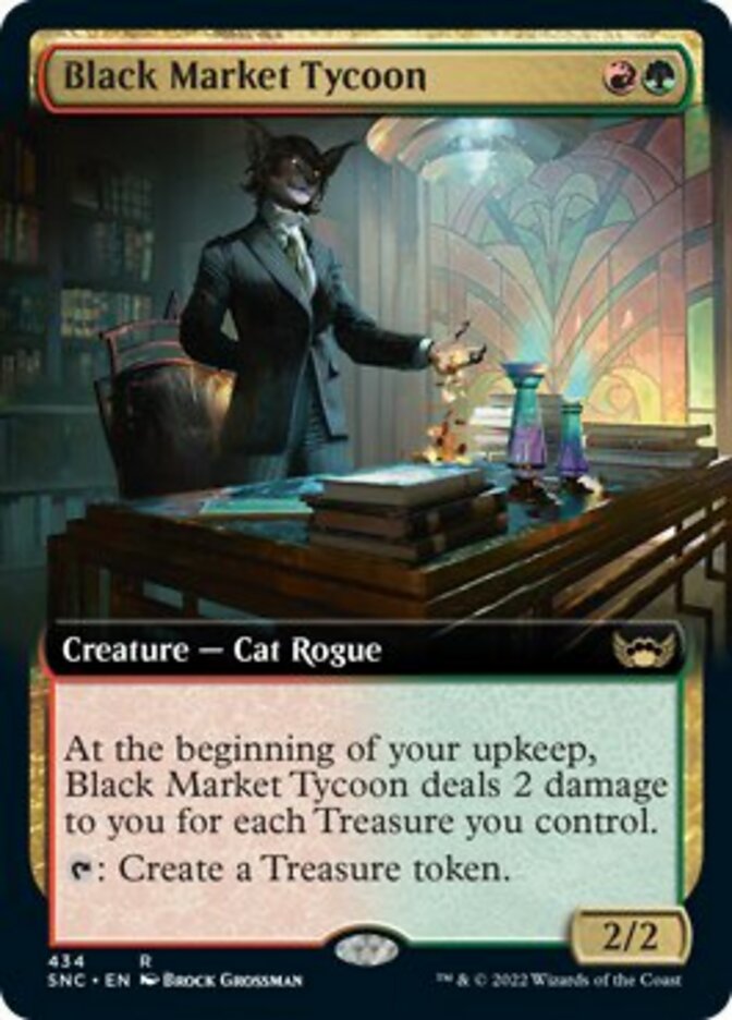 Black Market Tycoon (Extended Art) [Streets of New Capenna] [Foil]