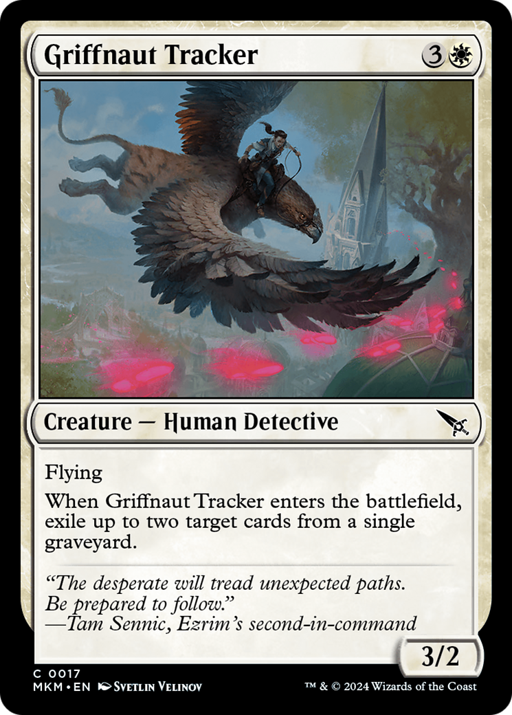 Griffnaut Tracker [Murders at Karlov Manor] [Foil]
