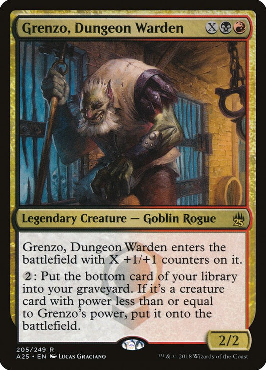 Grenzo, Dungeon Warden [Masters 25] [Foil]