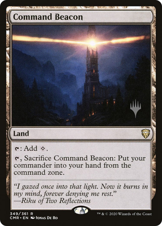 Command Beacon (Promo Pack) [Murders at Karlov Manor Promos] [Foil]