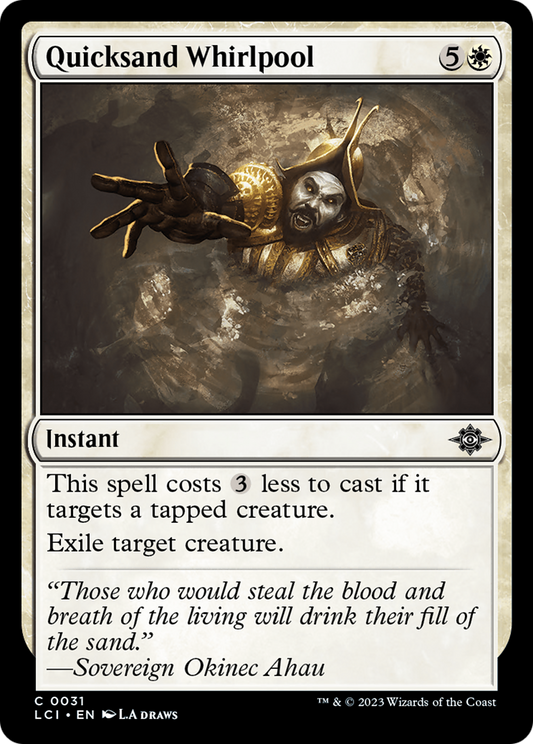Quicksand Whirlpool [The Lost Caverns of Ixalan] [Foil]