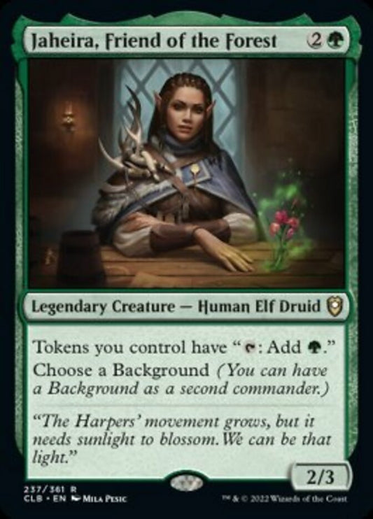 Jaheira, Friend of the Forest [Commander Legends: Battle for Baldur's Gate] [Foil]