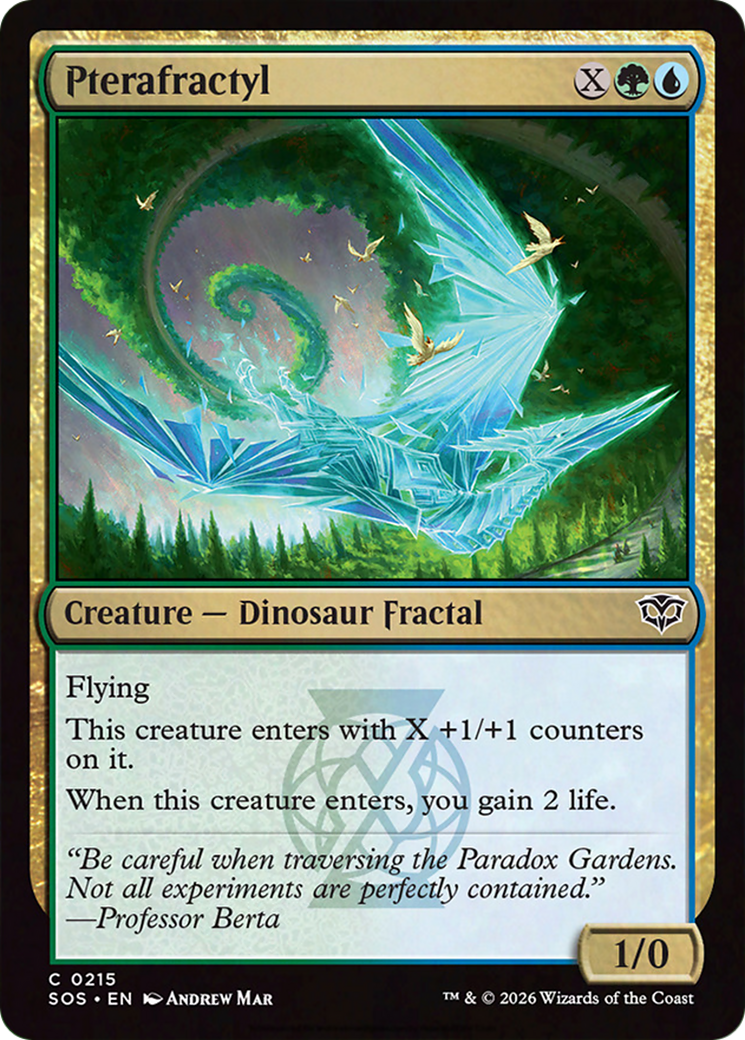 Pterafractyl [Secrets of Strixhaven] [Foil]