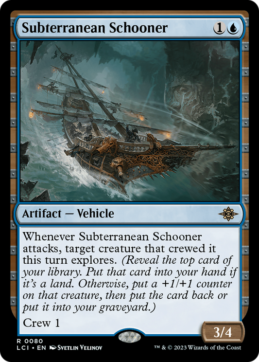 Subterranean Schooner [The Lost Caverns of Ixalan] [Foil]