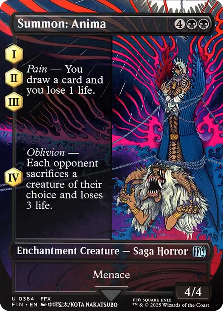Summon: Anima (Borderless) [FINAL FANTASY] [Foil]