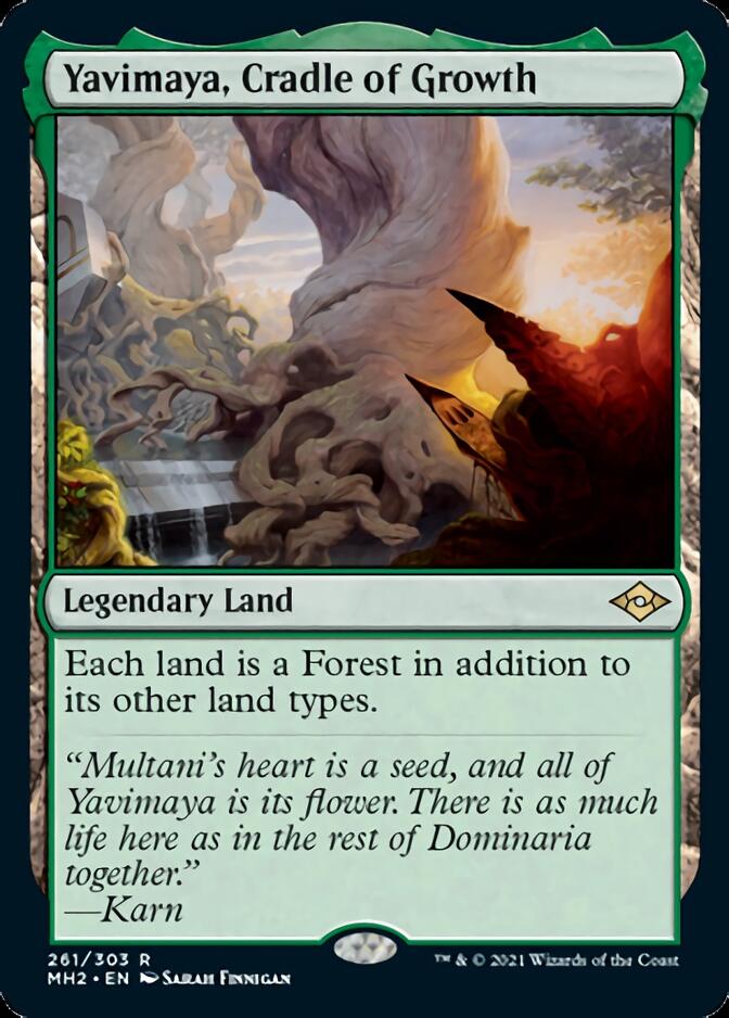 Yavimaya, Cradle of Growth [Modern Horizons 2] [Foil]