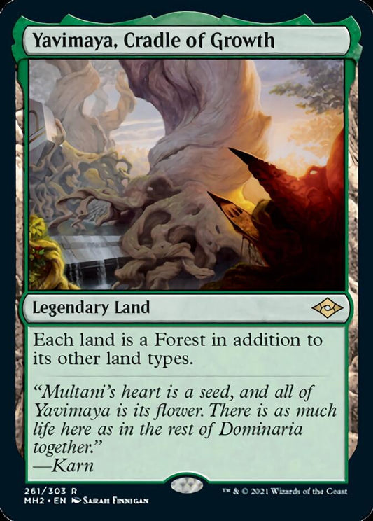 Yavimaya, Cradle of Growth [Modern Horizons 2] [Foil]