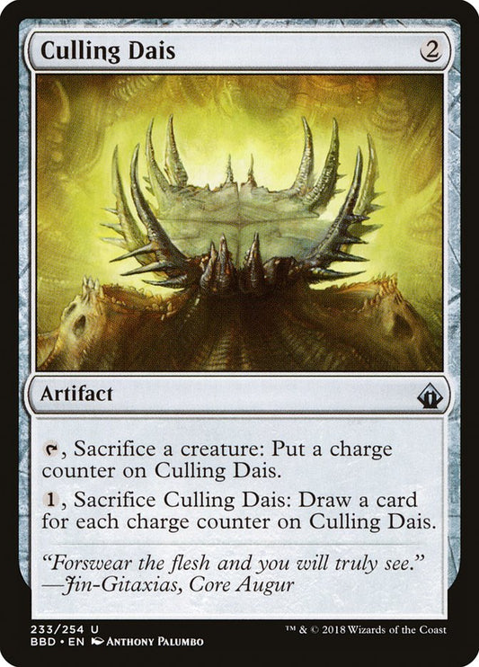 Culling Dais [Battlebond] [Foil]