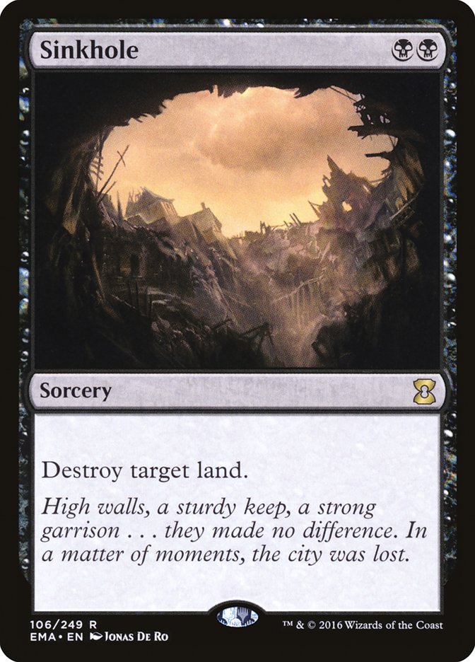 Sinkhole [Eternal Masters] [Foil]