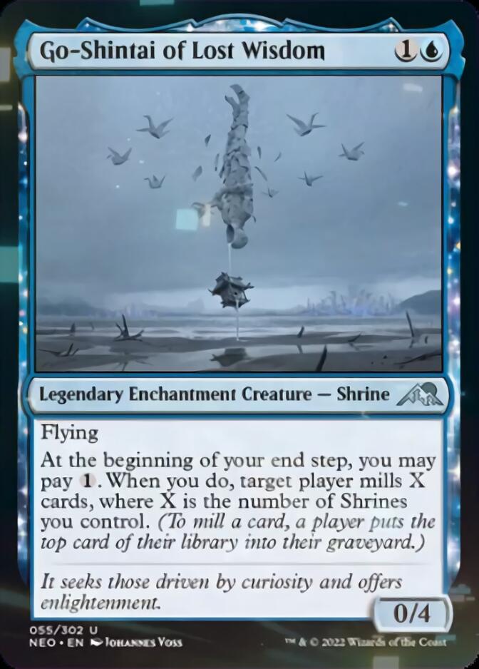 Go-Shintai of Lost Wisdom [Kamigawa: Neon Dynasty] [Foil]