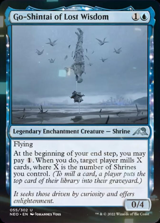 Go-Shintai of Lost Wisdom [Kamigawa: Neon Dynasty] [Foil]